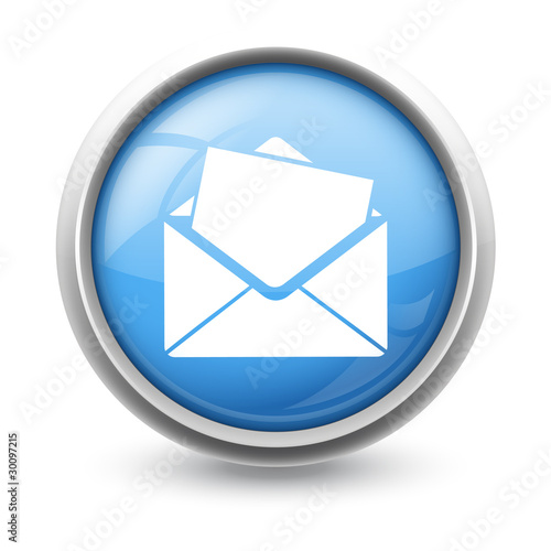 Symbole glossy vectoriel mail 05