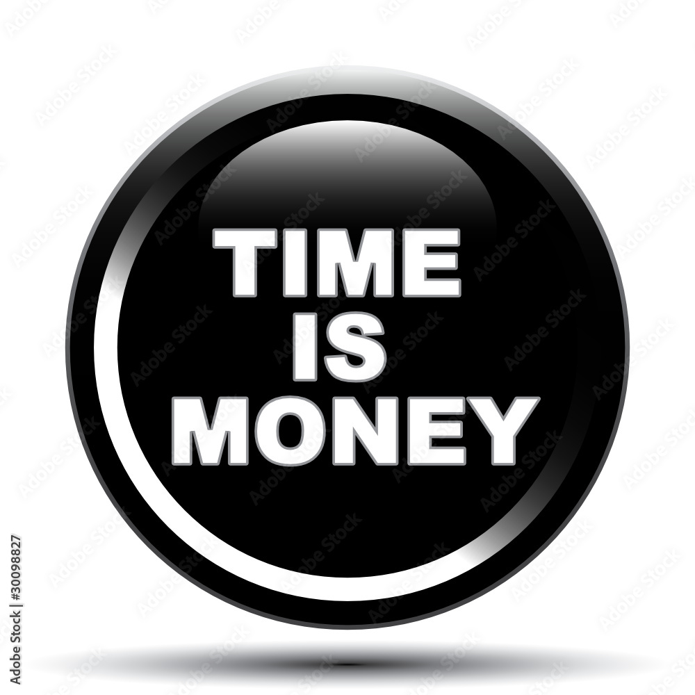 TIME IS MONEY ICON