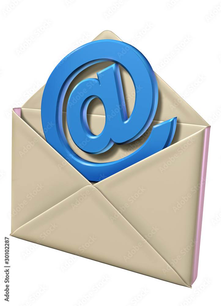 email symbol with letter and internet mail icon email symbol with letter and internet mail icon