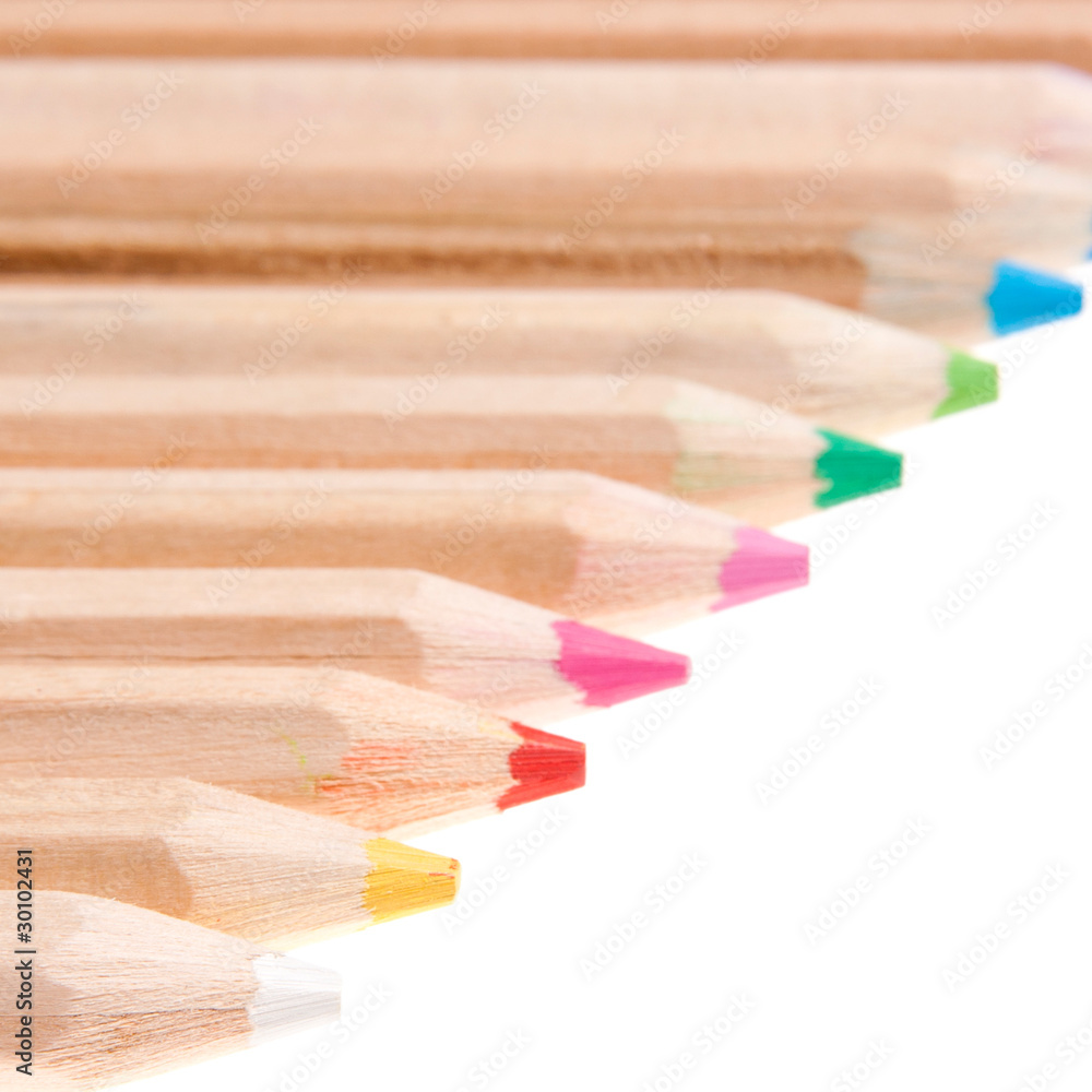 Obraz premium color pencils