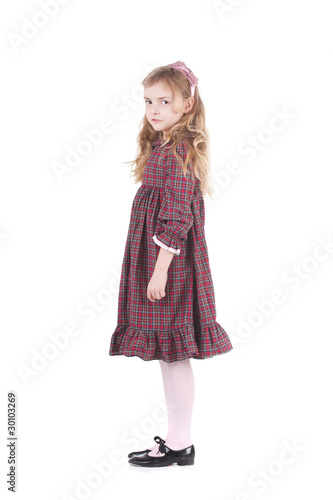 serious girl
