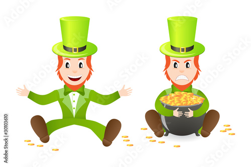 Two leprechauns