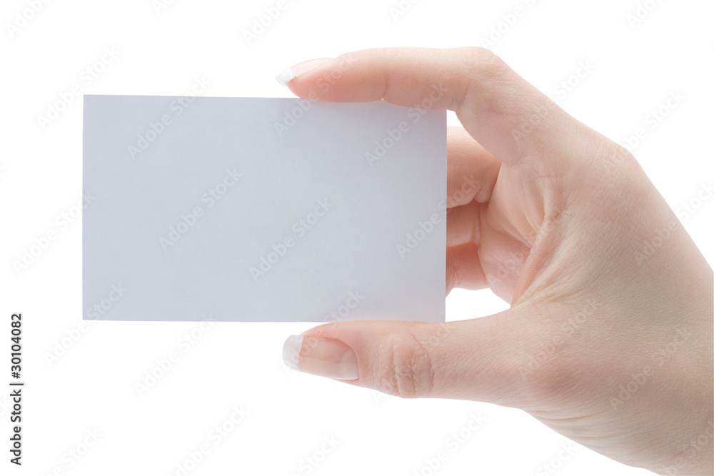 Obraz premium a card blank