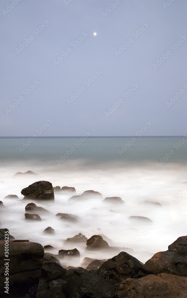 Obraz premium Foggy Ocean Sea Mist