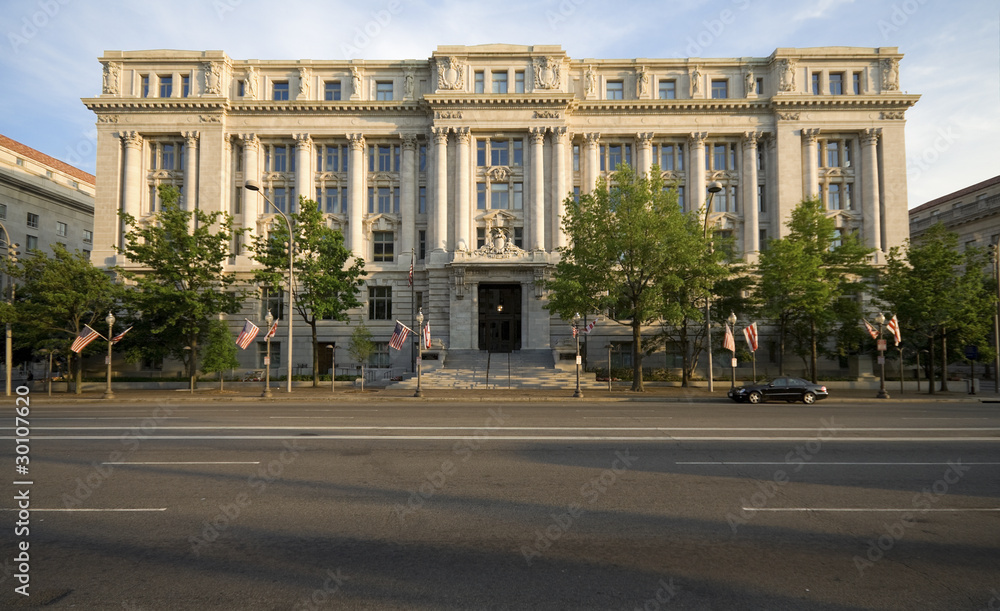 Beaux Arts Wilson Building City Hall Washington DC