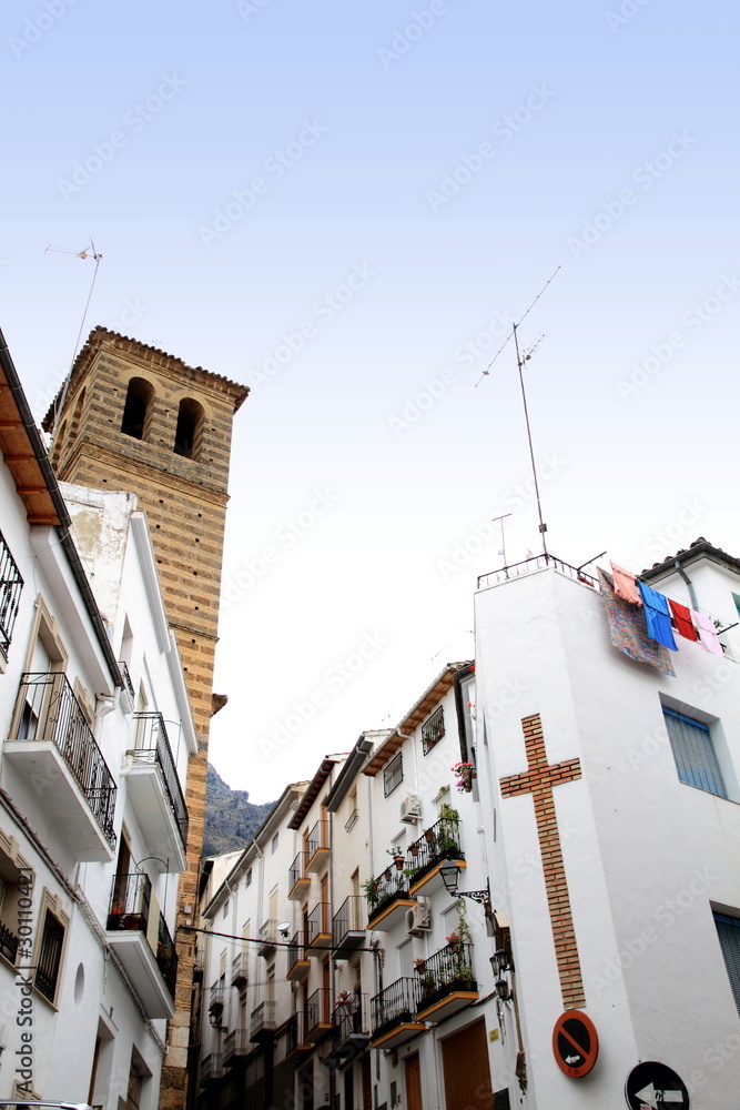 St Francisco church Cazorla  village Jaen Andalucia Spain