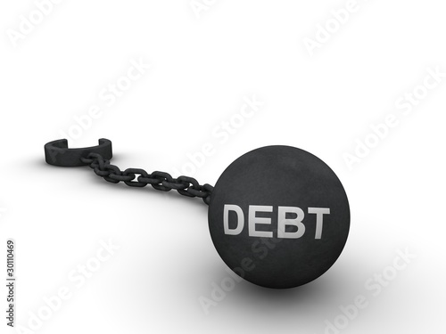 Debt concept