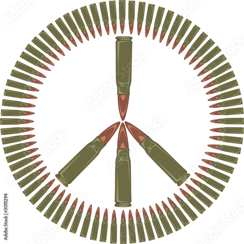 peace symbol - stop the war