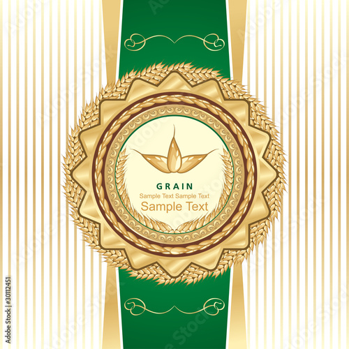 Label for flour production
