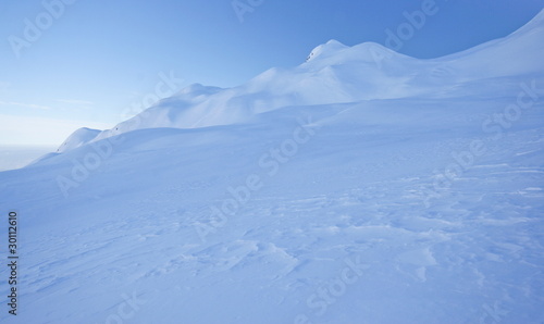 winter landscape in alps, bohinj region © Uroš Medved