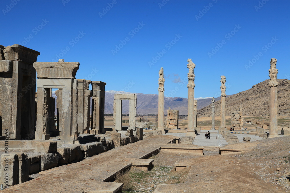 Persepolis - ruins of Xerxes & Darius palace