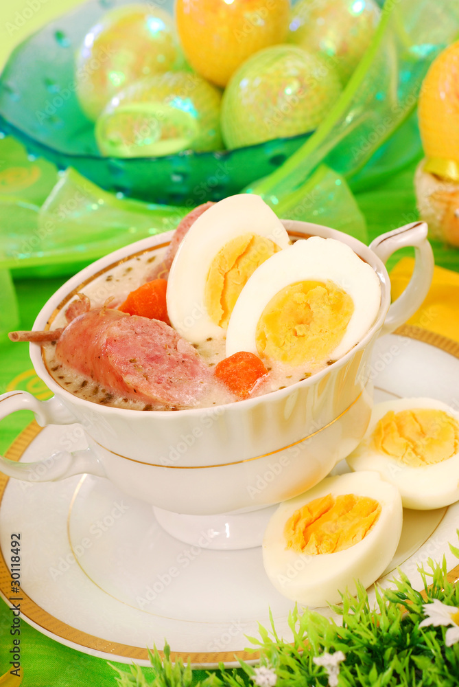 easter white borscht ( zurek ) easter white borscht ( zurek )