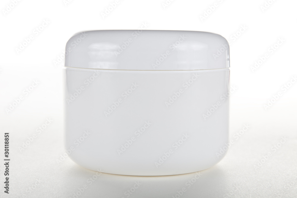 Closed Cream Jar Closed Cream Jar