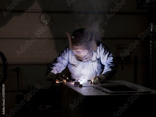 Welding operator