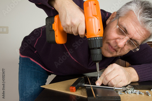 Fotografie furniture fitter