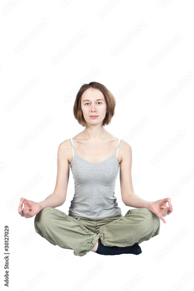 Yoga exercises. Yoga exercises.