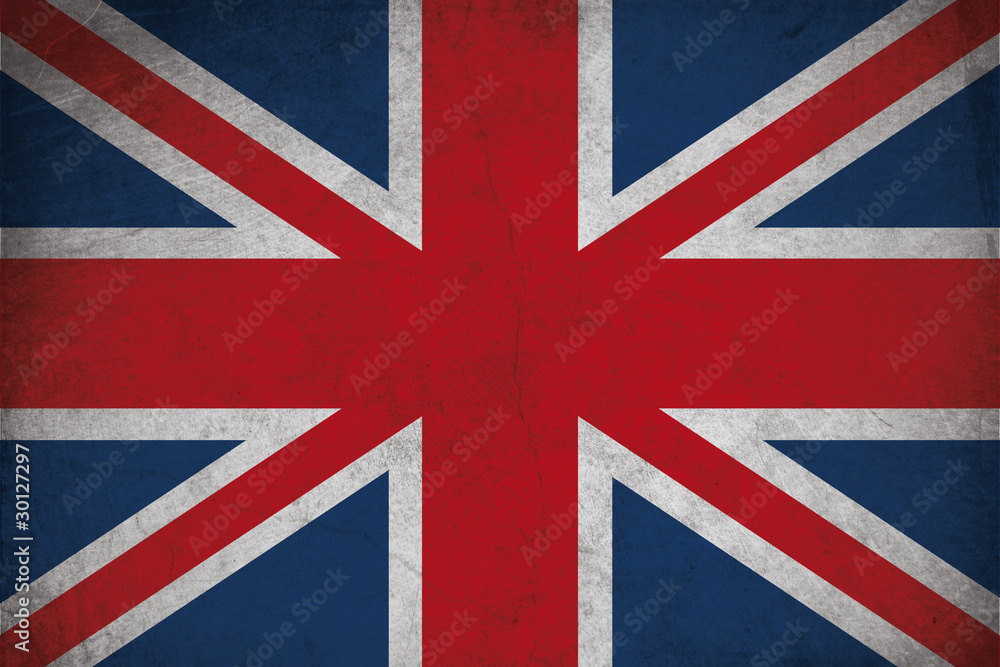 Fototapeta premium drapeau Royaume uni grunge
