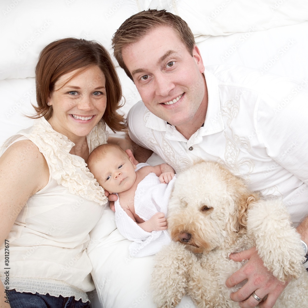 Beautiful Young Couple Starting a New Family Beautiful Young Couple Starting a New Family
