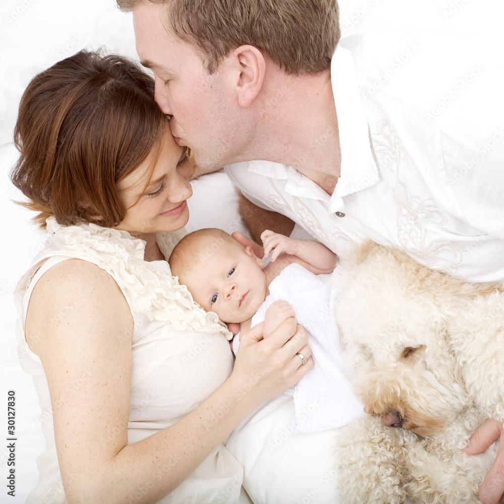 Beautiful Young Couple Starting a New Family Beautiful Young Couple Starting a New Family
