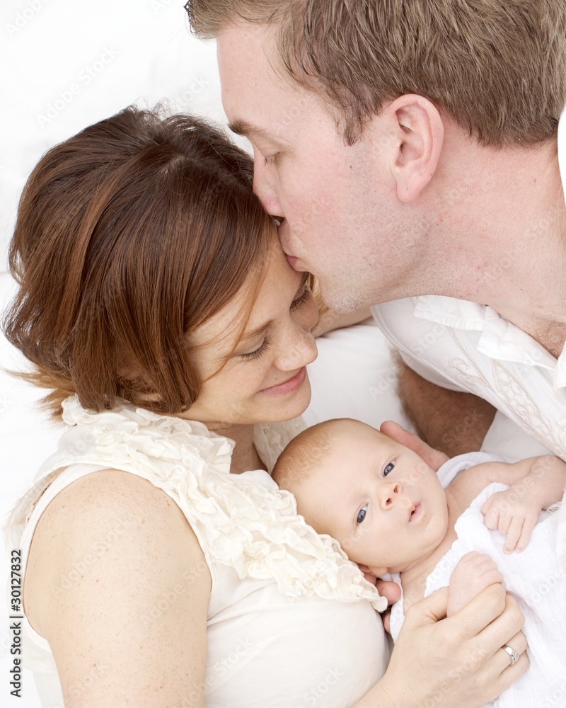 Beautiful Young Couple Starting a New Family Beautiful Young Couple Starting a New Family