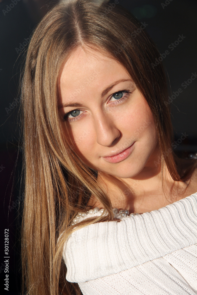 Portrait of beautiful woman Portrait of beautiful woman
