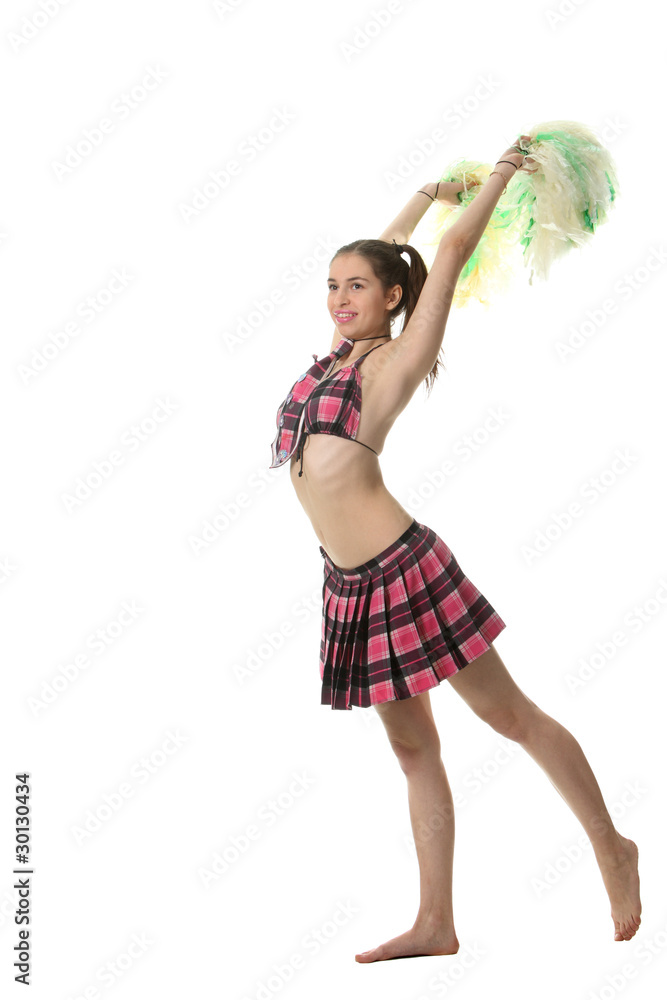 Girl cheerleader Girl cheerleader