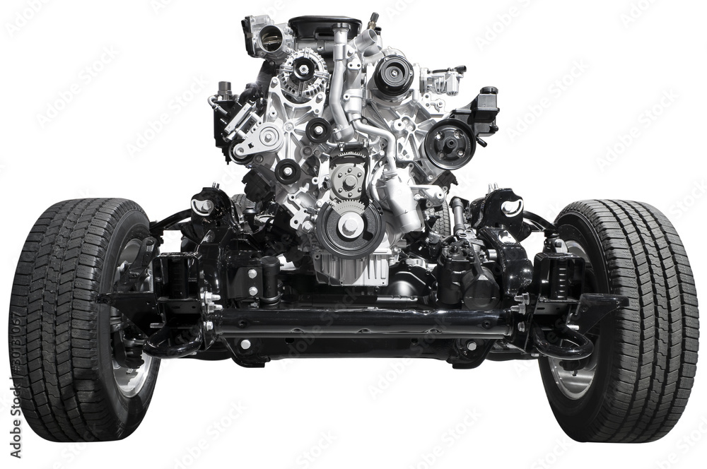 Drive Axle and Engine