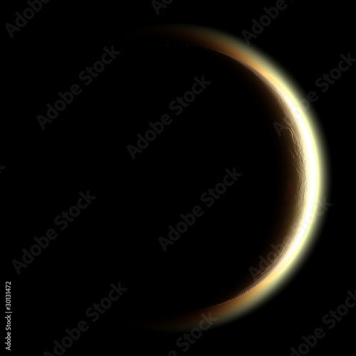 Fototapeta Naklejka Na Ścianę i Meble -  Eclissi di luna