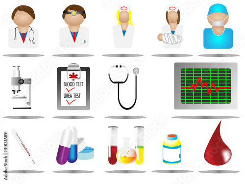 hospital icons