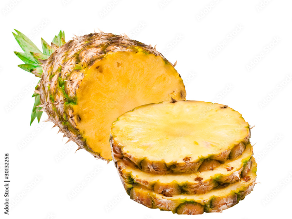 Pineapple isolated on white background Pineapple isolated on white background