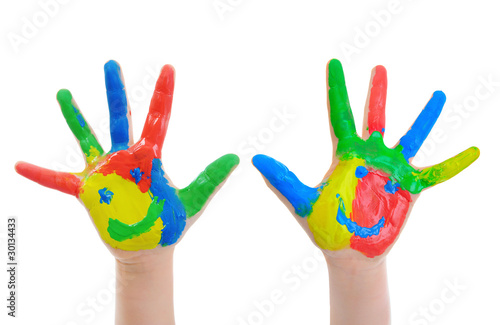 Hand Painted Child