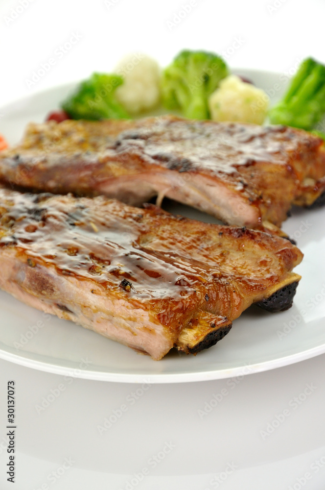 pork ribs dinner