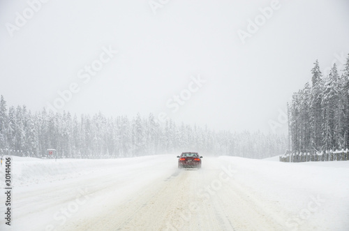 winter road photo