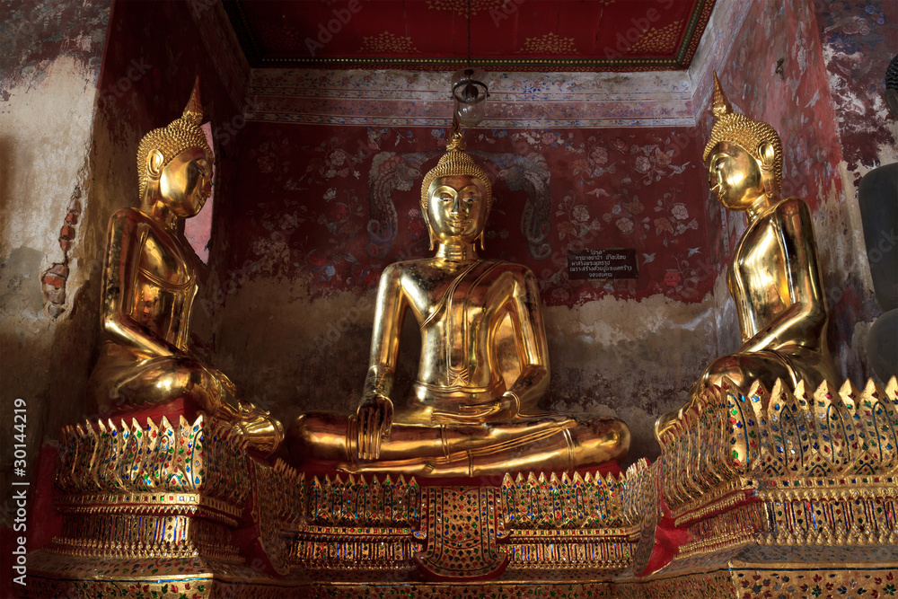 Obraz premium Golden Buddha, Wat Pho, Thailand