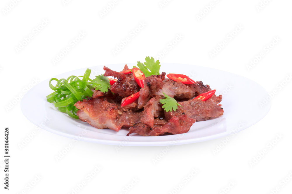 Barbecue Pork Ribs Asian Style