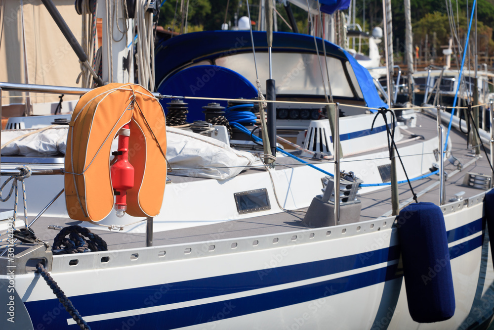 Fototapeta premium Orange lifevest