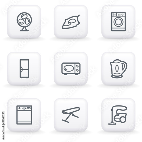 Free Download White button for web 18 - GFXLoad
