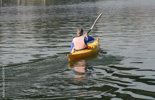 Allenamento in Kayak