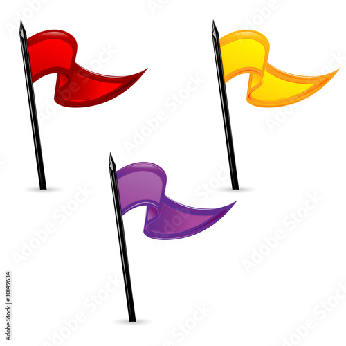 set of flags