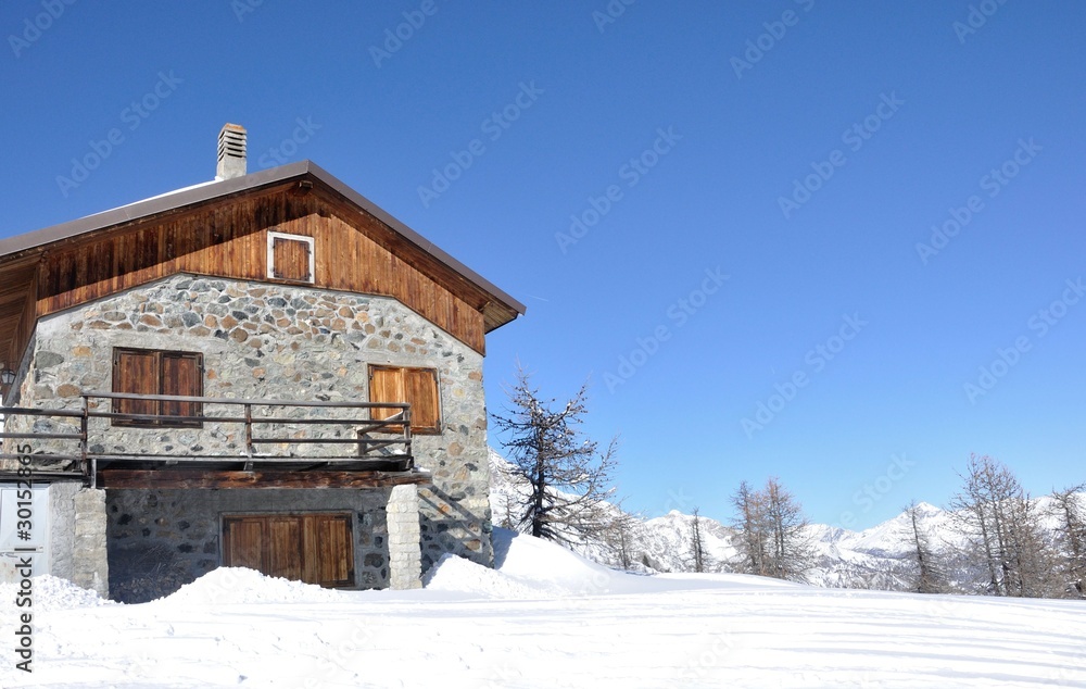 chalet en hiver 12 chalet en hiver 12