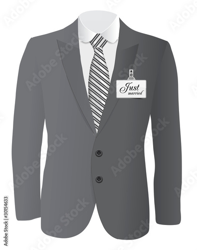 suit for wedding concept