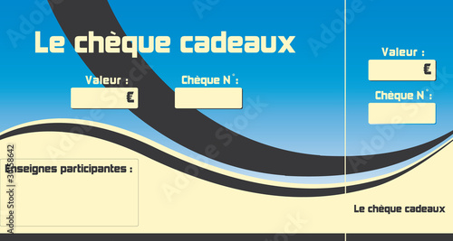 chèque cadeau