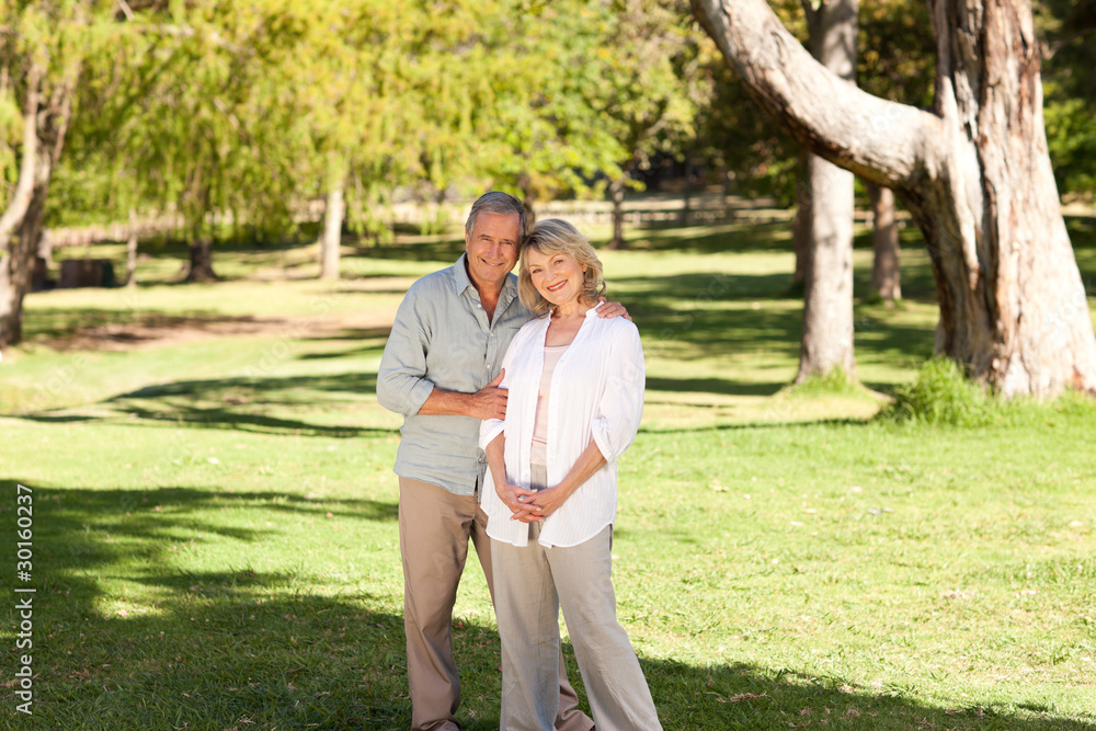 Lovers in the park