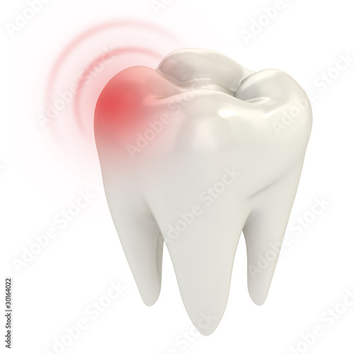 toothache 3d concept #30164022