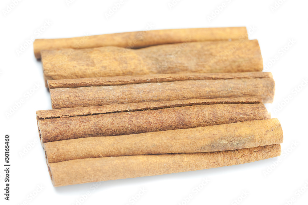 cinnamon sticks isolated on white cinnamon sticks isolated on white