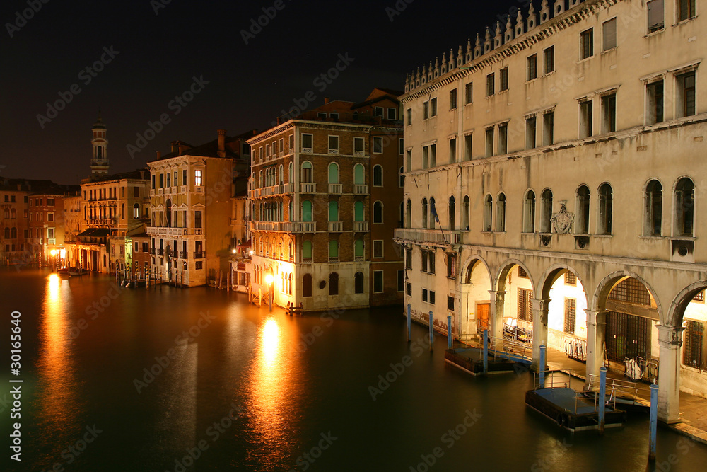 Night of view in Venice