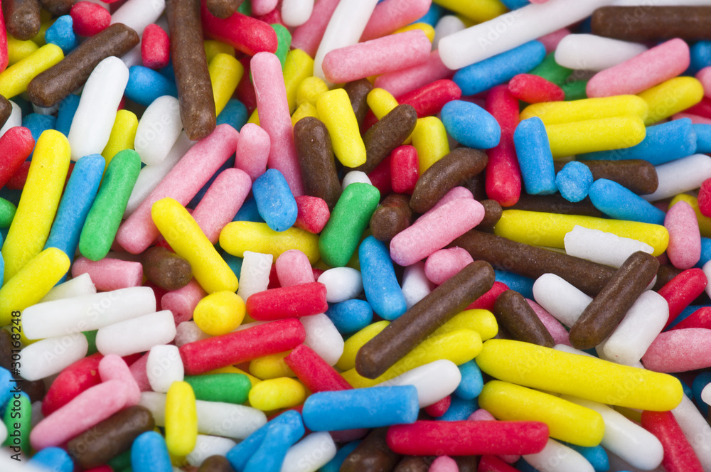Sugar Sprinkles - Codette Colorate per Dolci Sugar Sprinkles - Codette Colorate per Dolci