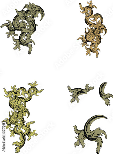 heraldic ornaments