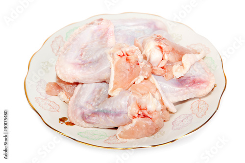 fresh chicken's wings
