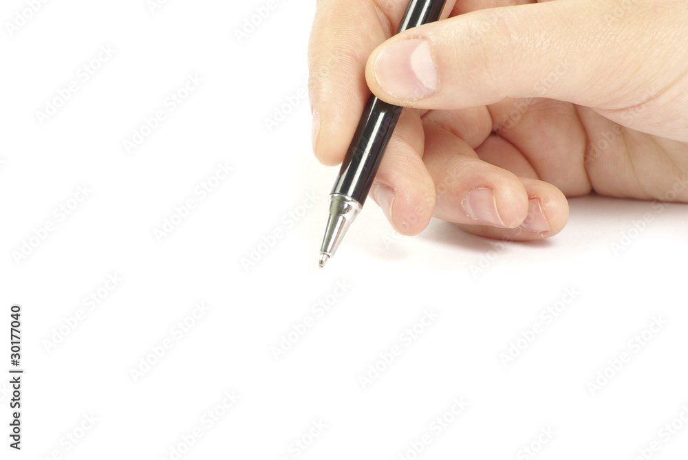 pen in hand pen in hand